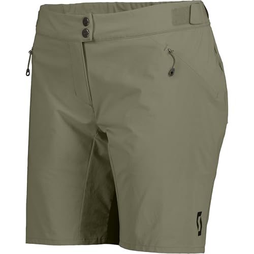 SCOTT Endurance Damen Fahrrad Short Hose kurz (Inkl. Innenhose) hay grün 2025: Größe: M (38/40)