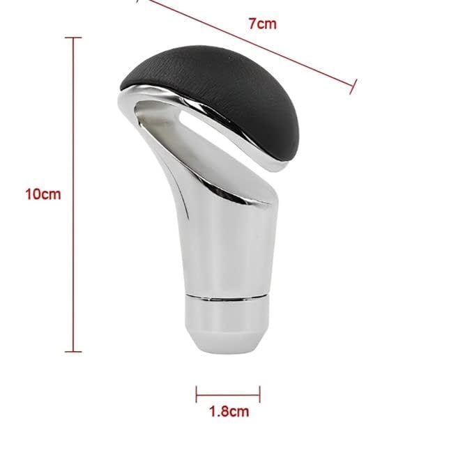 Momo Leatherite Stainless Steel Universal Gear Shift Knobs Black