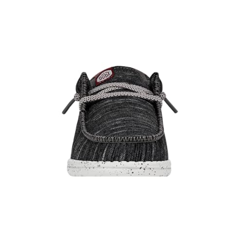 Image of HEYDUDE Wally Kids Jersey | Kids Shoes | Lace Up Loafers | Comfortable & Light-Weight