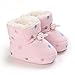 Infant Rubber Boots Baby Shoes Fleece Warm Short Boots Shoes Fashion Printing Non Slip Breathable Nude Boots Flannel Baby Boots