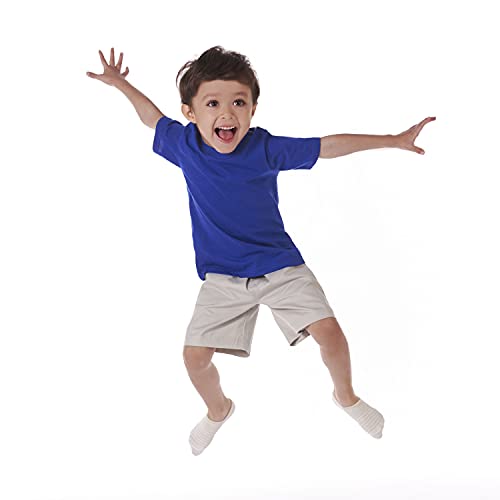 Image of Gerber Baby & Toddler 5-Pack Solid Short Sleeve T-Shirts Jersey 160 GSM
