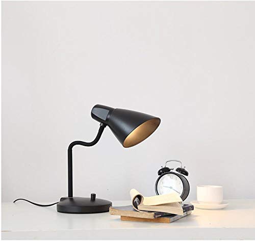 Preisvergleich Produktbild schreibtischlampe LED Büro Studie Augenschutz Tischlampe Hause Klappteleskop Tischlampe-schwarz_140 * 165 * 400mm nachttischlampe leselampe