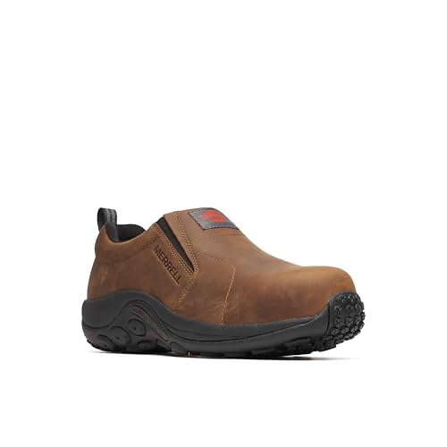 Jungle Moc Leather Hi Vis Composite Toe Electrical Hazard