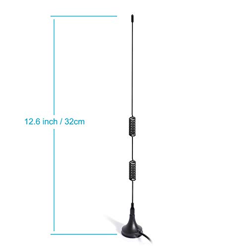 Bingfu BFN00388 Magnetic Base Fm Radio Antenna Fm Antenna And Am Loop Antenna For Pioneer Onkyo Yamaha Marantz Indoor Digital Hd Radio Fm Bluetooth Home Stereo Receiver Av Audio Video Home Theater Receiver thumb #5