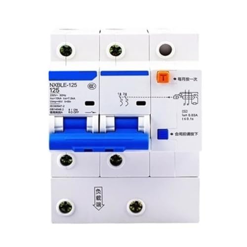 Disjoncteur différentiel NXBLE 125A 100A 80A 300mA triphasé avec protection - 2