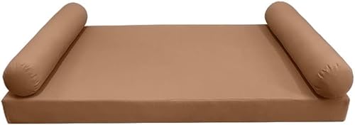 Miniatura 2 de Style5 Twin-XL Outdoor Daybed Mattress Bolster Knife Edge Insert and Cover Complete Set - AD104