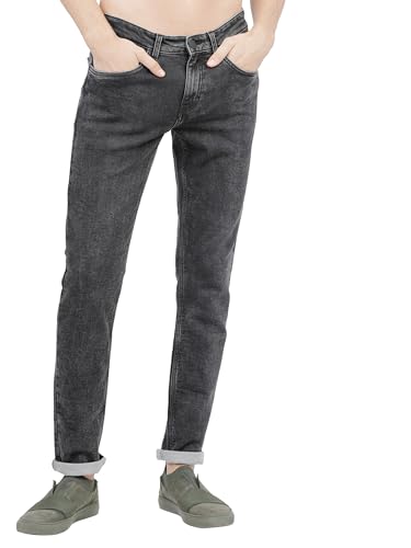 Image of KETCH Mens Black Slim Fit Jeans