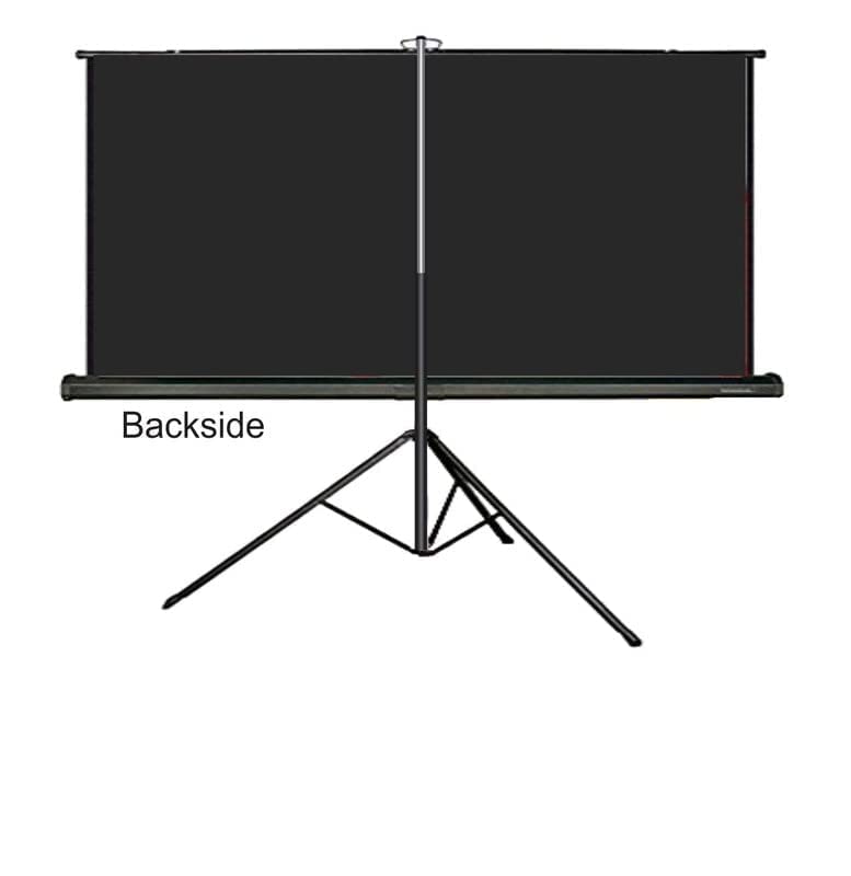 Image of SAVSOL 120 Inch Cineview Series Tripod Type Projector Screen, Supports UHD, 3D and 4K Ready Technology-(8ftx6ft, 4:3 Aspect Ratio)#1