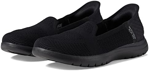 Skechers On-The-Go Flex - Serene Hands Free Slip-Ins Black/Black 9 B (M) | Image 3