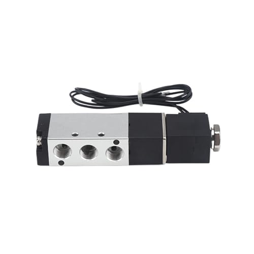 Vanne pneumatique 4V110-06 AC110V 1/8 pouce commande électrique 5 voies 2 positions
