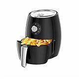 Heißluftfritteuse Gesundes ölfreies oder fettarmes Kochen, Antihaftbeschichtung, einstellbare Temperaturregelung, mit 30-Minuten-Timer und automatischer Abschaltung, spülmaschinenf