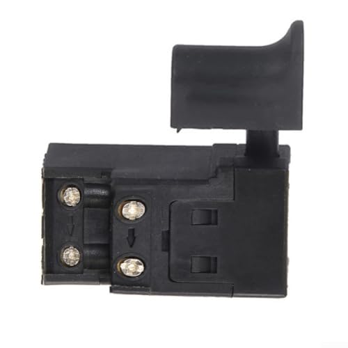 Interruptor de gatillo de repuesto para M26-2 M26-4, botón de control de taladro de martillo eléctrico, interruptor de encendido y apagado de plástico negro para herramientas eléctricas tamaño 50x42mm