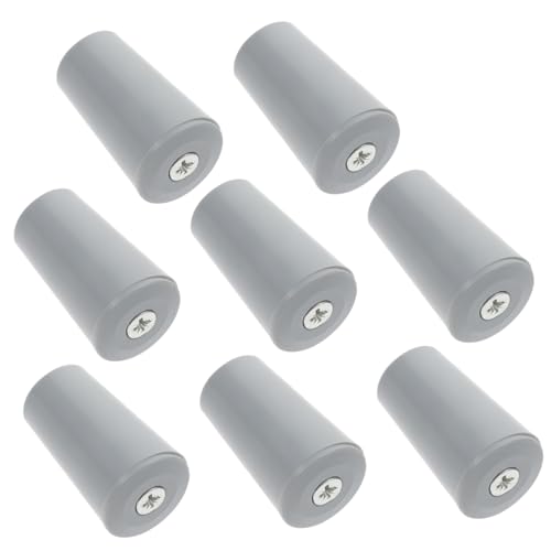 Amosfun Topes para Persianas Enrollables Plástico Gris Kit de Reparación Tuercas Piezas para Control de Persianas Accesorios Aplicables para Hogar 8 Unidades