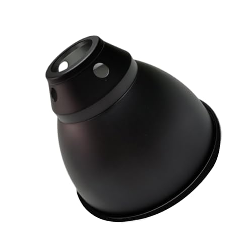 shjxi Lámpara de cúpula de reptil, reflector para terrarios, soporte de lámpara UVB, adecuado para dragones barbudos, tortugas, serpientes, proporciona una iluminación y calidez óptimas