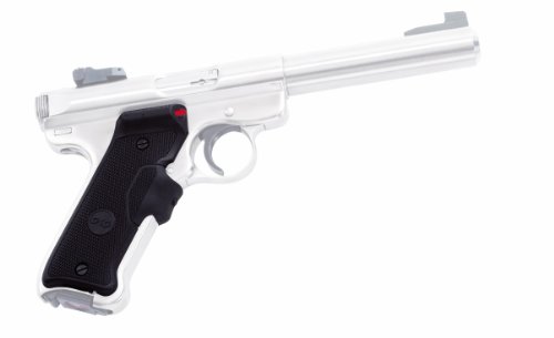 Crimson Trace LG-403 Lasergrips Laser Sight with Instinctive Activation for Ruger MKII and MKIII Pistols, Defensive Shooting and Competition