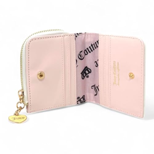 Juicy Couture Women's L Zip Card Case Wallet (Sweet Juicy Yellow Pear/Angel)3