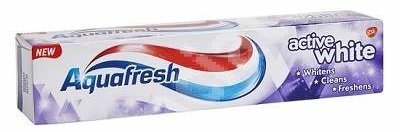 AquafreshActive White Toothpaste Full Case 12x125ml Tubes