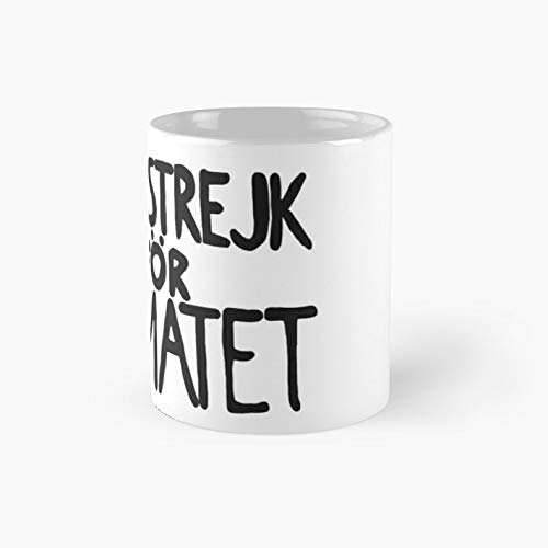 greta climate sign - Ceramic Coffee Cup,Tea 11oz Funny Gift
