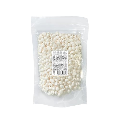 CLEAN HOUSE ハードワックス 粒状 300g チャック付き袋入り ワックス脱毛 ブラジリアンワックスの商品画像（Amazon）