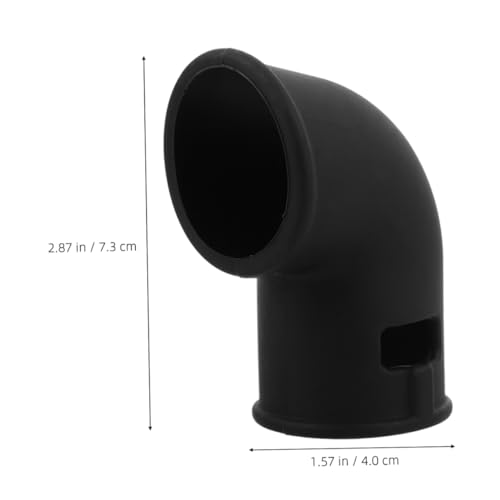 2 piezas de tubos de escape de silicona para ollas a presión y freidoras de aire, repuestos para sellado miniatura 2