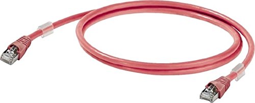 Câble de brassage Cat6a Weidmüller IE-C6FP8LR0250 M40-R Ethernet S/FTP rouge 25m