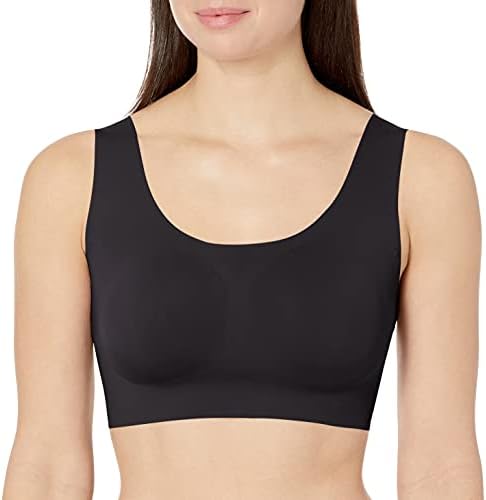 Bali womens Comfort Revolution Easylite Seamless Wireless Df3491 Full Coverage Bra, Black, Large US