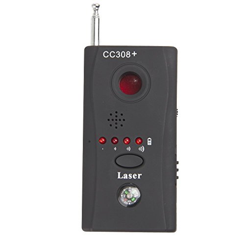 Worldoor CC308+ Multi-Detector Full-Range All-Round Detector for Hidden Camera/IP Lens/GMS Bug/RF Signal Detector