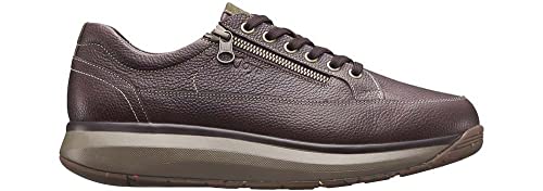 JOYA Bruno Dark Brown, Zapatos Bajos de Hombre en Piel Lisa, 42 1/3
