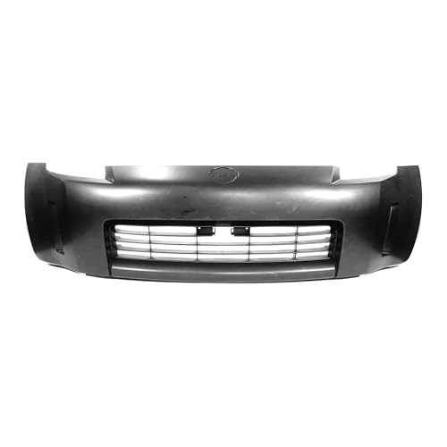 Image of Compatible with Nissan 350Z 2003-2005 Front Bumper Cover | Primed, Without Parking Sensor Holes, Coupe, Ready to Paint, OEM 62022CD040, NI1000201
