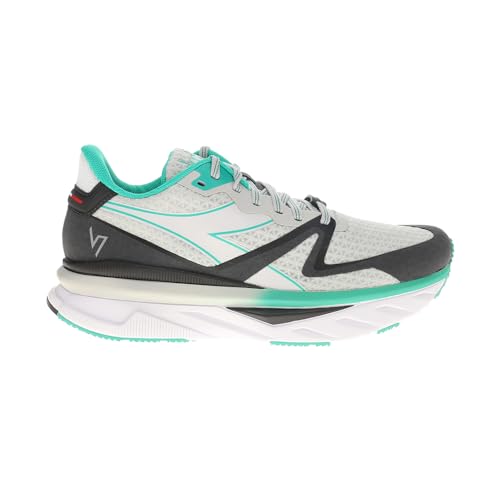 Diadora Mens Atomo V7000 Running Sneakers Shoes - Green, White