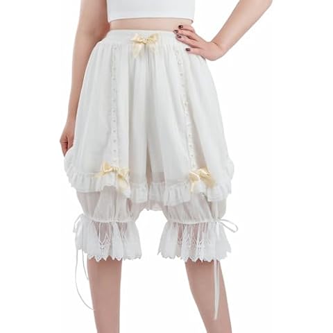 NSPSTT Women's Victorian Steampunk Bloomers Shorts Cover