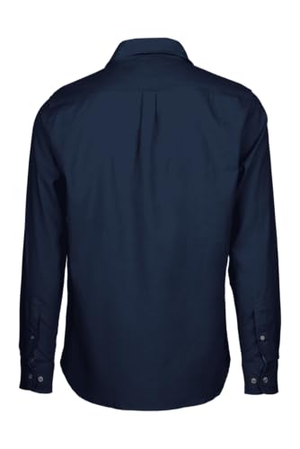 Image of SWIMS Santorini Men's Long Sleeve Linen Stretch Button Down Shirt | Lightweight breathable shirt for vacation, resort wear, travel and beach