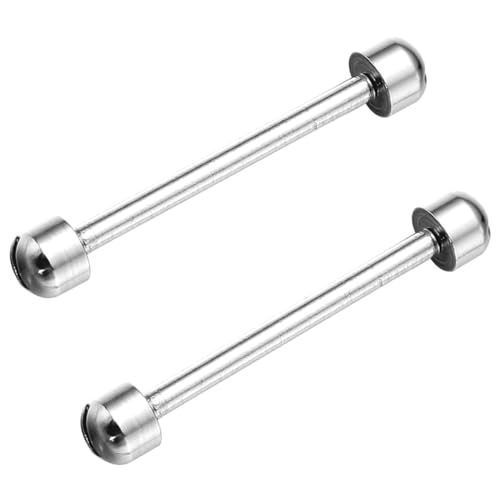 Totority Watch Tools Watch Strap Link Rod, 2pcs Watch Screw Tube Rods Screw-in Watch Lug Connect Rod Repair Tools for Watchmaker Beginner- 16mm/18mm/20mm Inner Diameter Watch Tool Kit