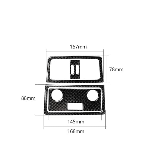 Moulures intérieures et autocollants de climatisation BMW E60 - 4
