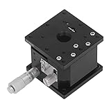 [HAUTE PRÉCISION] : Grâce à sa structure compacte et à son échelle précise, cette platine coulissante manuelle est facile à utiliser et à observer, garantissant des mesures précises.