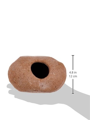 Penn-Plax The Reptology Granite Stone Hide-Away - Aquariums and Terrarium Decor - For Small Animals - Extra Large Size - Image 4