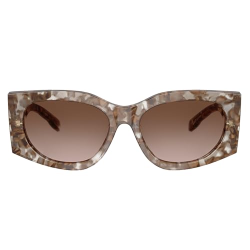 Tory Burch TY 7221U 202613 Clear/Brown Tortoise Plastic Rectangle Sunglasses Brown Gradient Lens2