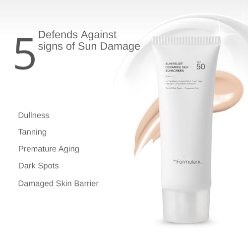 The Formularx Store The Formularx Sun Relief Ceramide Sunscreen SPF - Image 5
