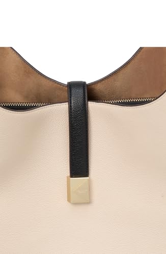 Image of kate spade new york Women's Deco Pebbled Leather Large Shoulder Bag