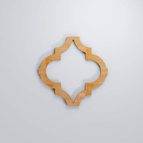 Image of Ekena Millwork WALW08X08X0375MRKAL Marrakesh 3 /8 inchT Decorative Fretwork Wall Panels, 7 3 /8 inchW X 7 3 /8 inchH, Alder