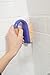 Full Circle Grunge Buster Grout & Tile Scrub Brush, Purple