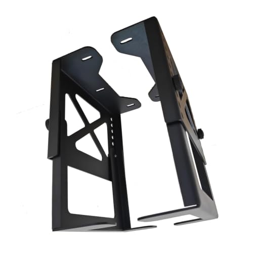 Support ajustable sous le bureau avec gestion des câbles intégrée - 2
