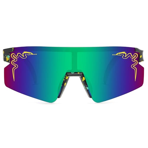 Image of Cycling Sunglasses UV400 Outdoor Men Women Adults Youth Boys Girls Kids Baseball Sport Softball Goggles
