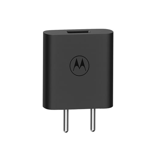 Image of RDG Motorola Turbopower 20 QC3.0 Cellular Phone Charger Adapter For Moto G Play 2023 /2024,G Power 2022 /2023 5G,G Stylus 2022 /2022 5G /2023 /2023 5G,G 5G 2023 /2024,Edge 2022 /Edge+ PD PPS Technology,Black