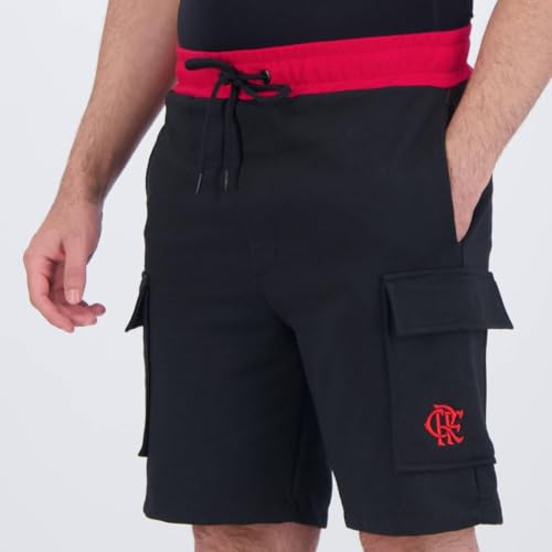 Bermuda Flamengo Sintony Preta G