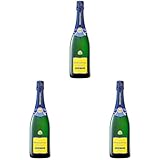 Champagne Heidsieck & Co. Monopole Blue Top Brut (1 x 0.75 l) (Packung mit 3)