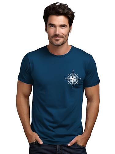 Image of ADRO Unisex 100% Cotton Regular Tshirt | Printed | Graphic Printed | Chest Printed