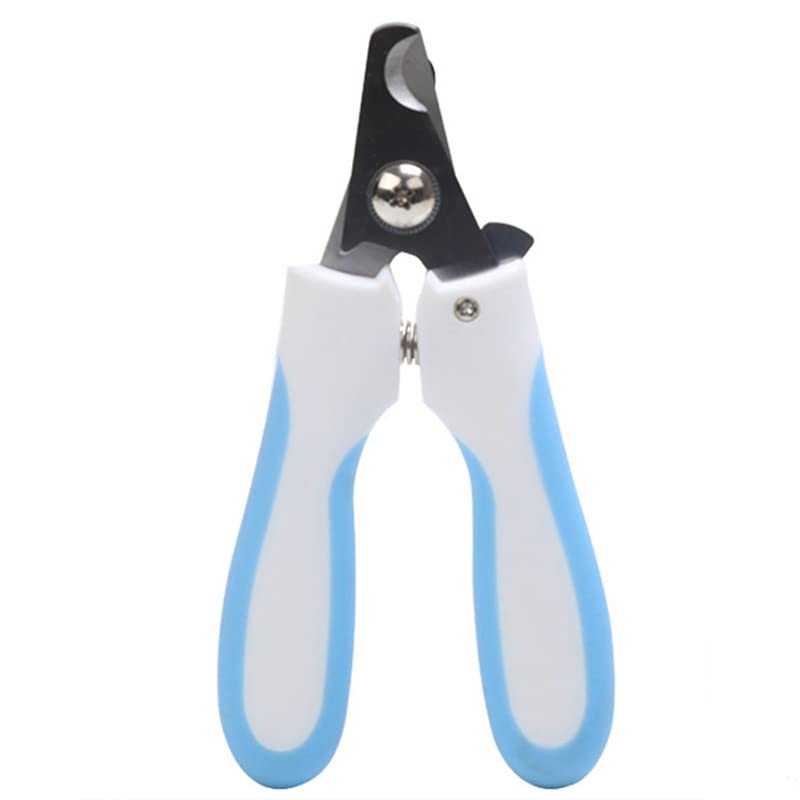 Dog Nail Clippers with Safety Guard – Adjustable Pet Nail Trimmer for Cats & Dogs, Small to Large Pets – Stainless Steel Blades, Non-Slip Grip, Quick Preventio