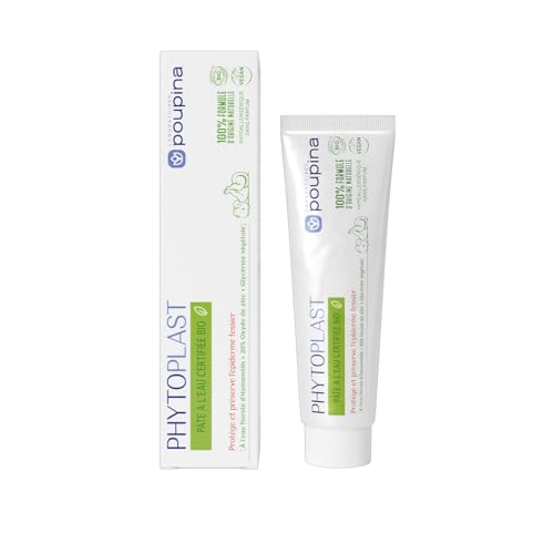 POUPINA - Pasta de agua Phytoplast BIO, crema 100% natural Change Baby, protege contra el enrojecimiento de los asientos, eficacia clínicamente probada, 65 g