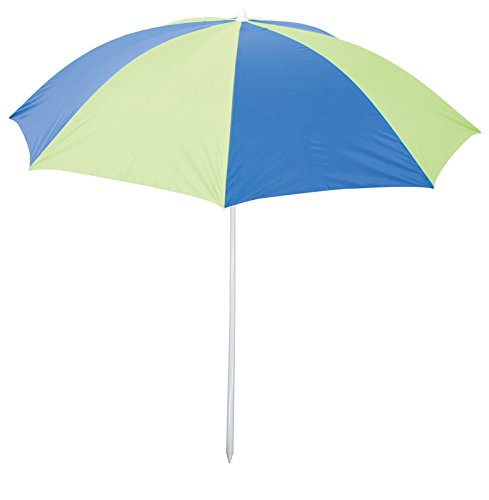 RIO Brands Deluxe 6' Sunshade Umbrella - Blue/Lime